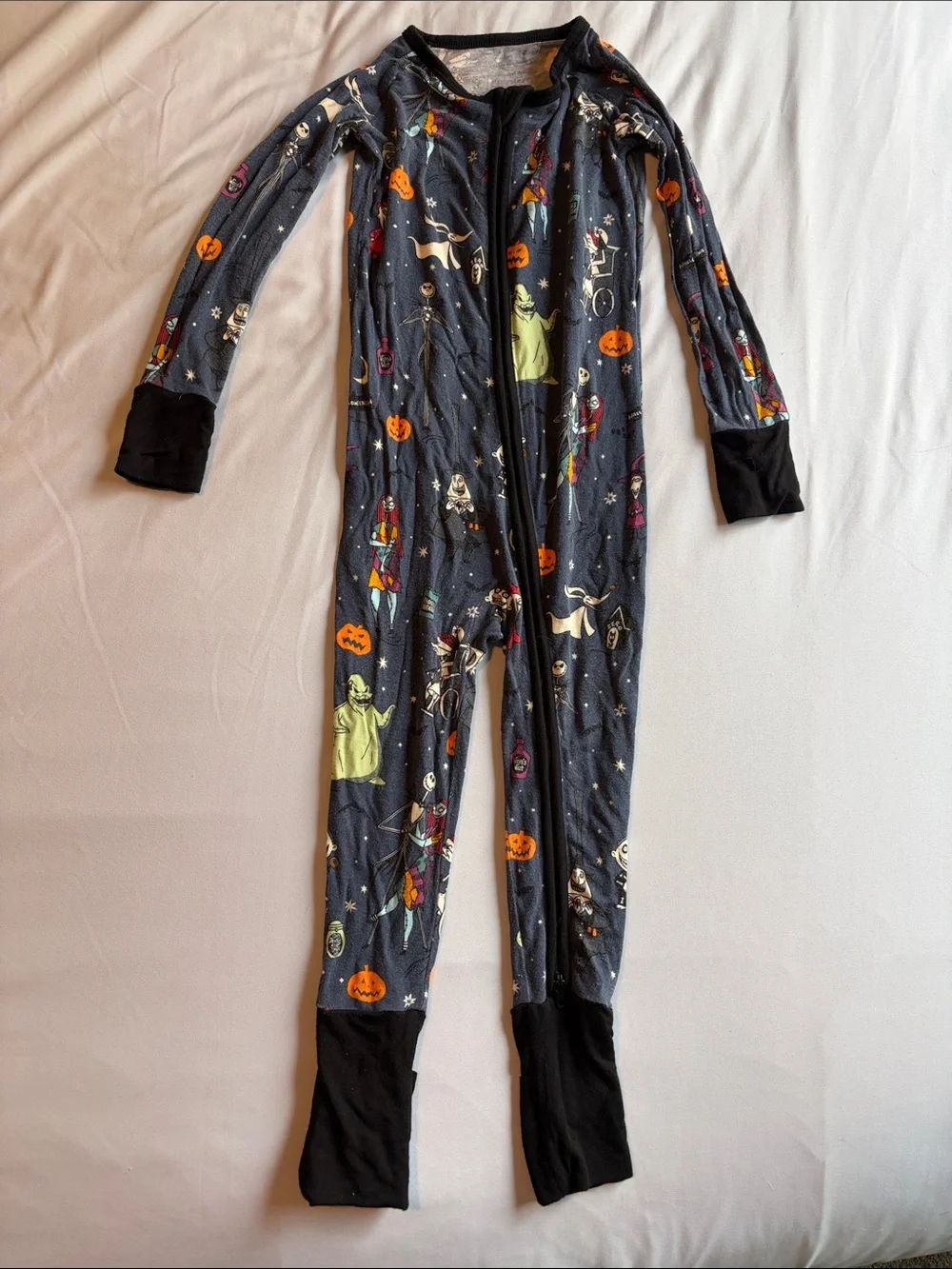 Little Sleepies Nightmare Before Christmas Zippie